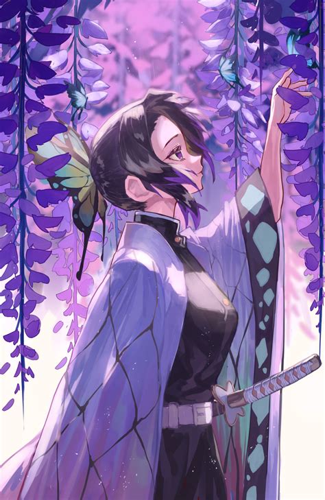 Kochou Shinobu Kimetsu No Yaiba Image 2702631 Zerochan Anime