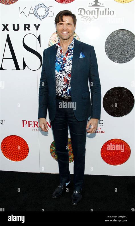 Brent Barrett Arrives At The 16th Anniversary Party For Vegas Magazine 1held At Kaos Dayclub And