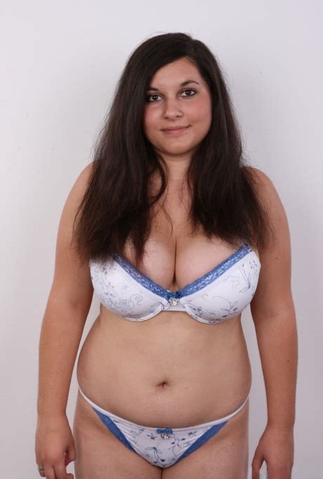 Overweight Brunette Lucie Undresses To Fulfill Dreams Of Becoming A