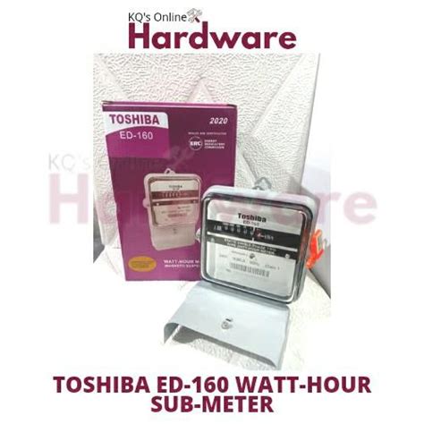 Toshiba Ed 160 Watt Hour Sub Meter Electronic Submeter Commercial