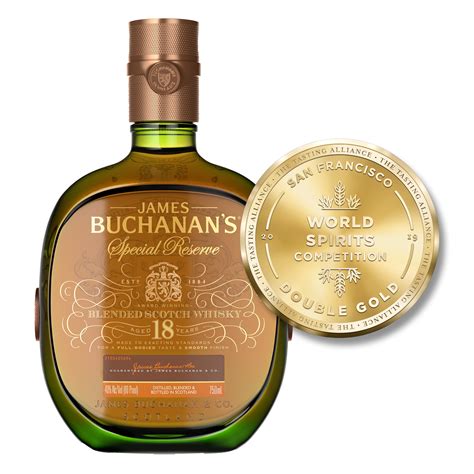 Buchanans Special Reserve Aged 18 Years Blended Scotch Whisky 750 Ml