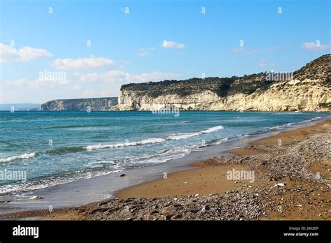 Kourion Beach Near Limassol Cyprus Stock Photo Alamy