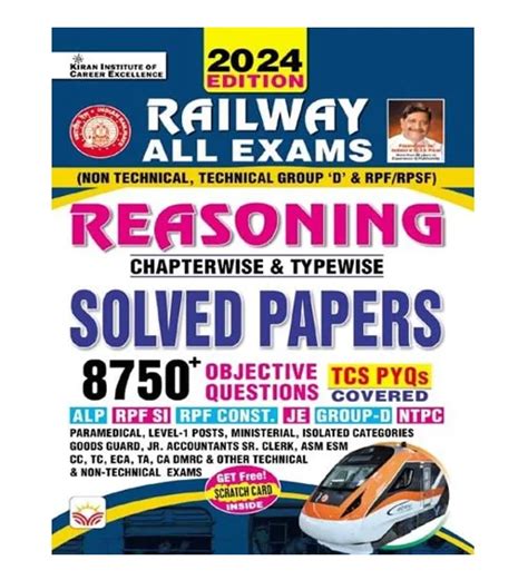 Kiran Railway All Exams Reasoning Solved Papers