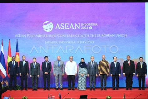 ASEAN PMC 2023 Dengan Uni Eropa ANTARA Foto