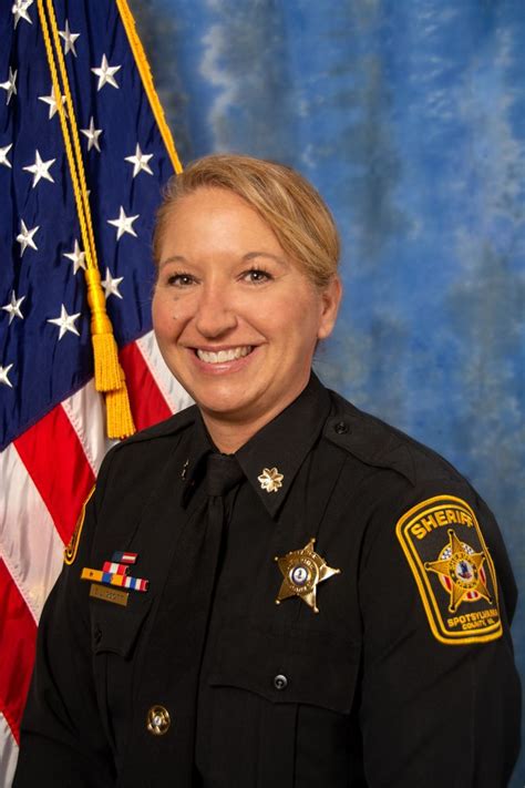 Shes Now Major Scott Spotsy Sheriffs Office Promotes Liz Scott