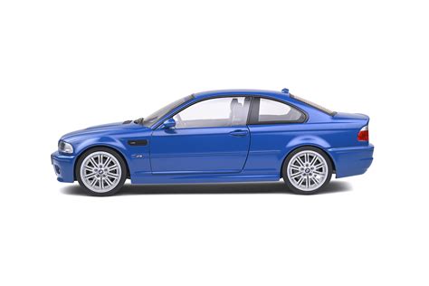 BMW E46 M3 Coupé Laguna Blue 2000 Solido