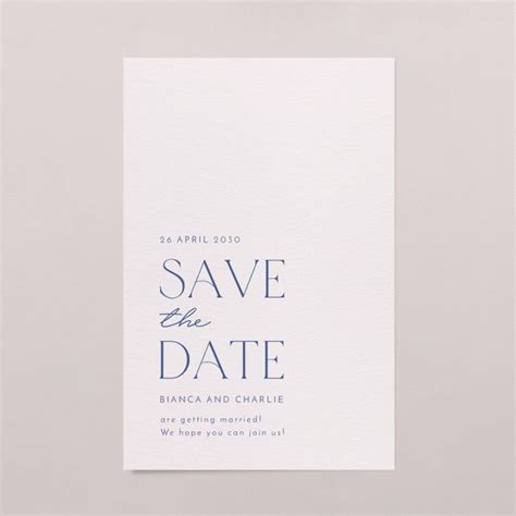 Save The Date Inspiration Cottonbird