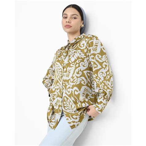 Jual Geulis Id Alba Shirt Blouse Printed Atasan Wanita Warna