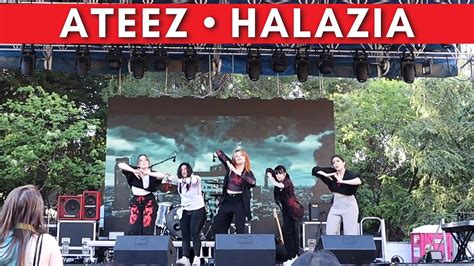 K D Or HALAZIA ATEEZ Falcomics 2023 ITALY YouTube