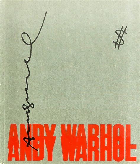 Andy Warhol Handgesigneerde Uitgave Van Andy Warhol Met Plexiglas