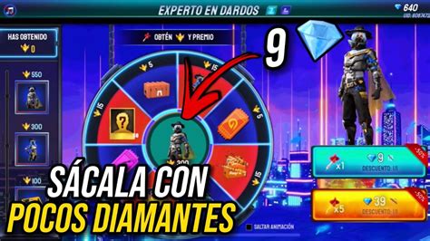 CUÁNTOS DIAMANTES SE GASTA EN EL EVENTO EXPERTO EN DARDOS CÓMO