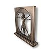 Veronese Design Leonardo Da Vinci Vitruvian Man Nude Male Bronzed