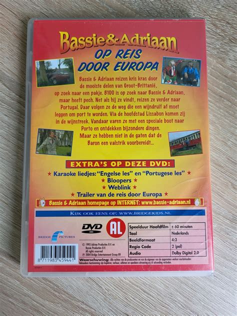 Dvd Bassie Adriaan Op Reis Door Europa Op Zoek In Wales En