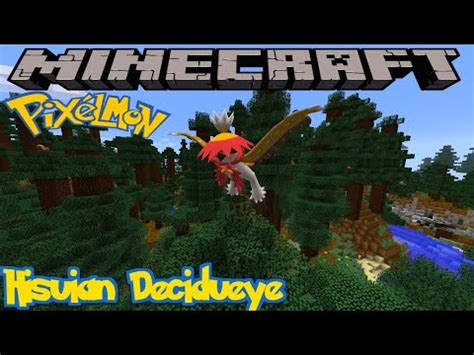 How To Find Hisuian Decidueye In Pixelmon Reforged Minecraft Guide