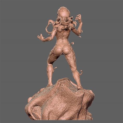 Sexy She Venon Statue Stl Files For D Print D Kiee Shop