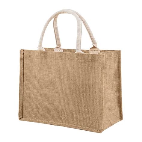 Large Jute Tote Bags 460x350x180mm 6pcs