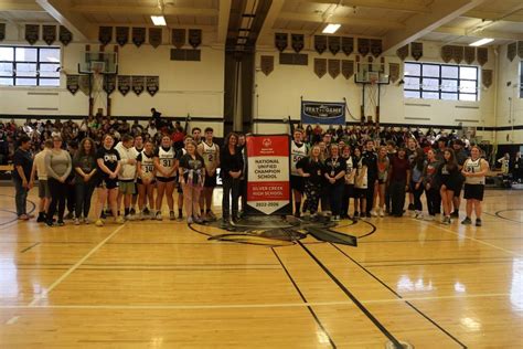 Silver Creek High School Receives Unified Champion School Banner