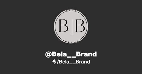 @Bela__Brand | Linktree