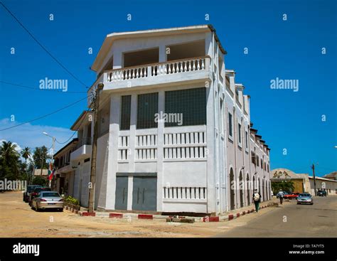 Old French Colonial Building In The Unesco World Heritage Area Sud Comoé Grand Bassam Ivory