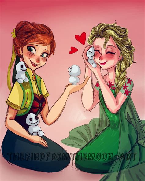 Anna And Elsa Frozen Fever Fan Art Fanpop