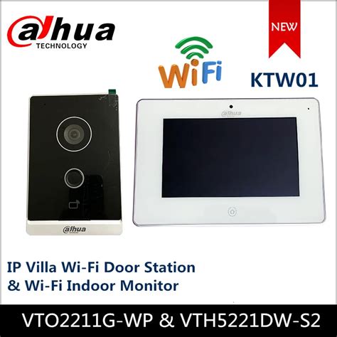 Dahua Video Intercoms Kit Vto G Wp Vth Dw S Ip Villa Wi Fi Door