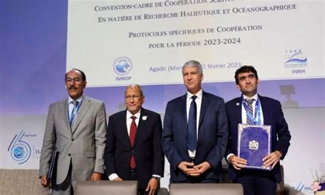 Signature Dun Accord Mauritano Marocain Dans Le Domaine De La