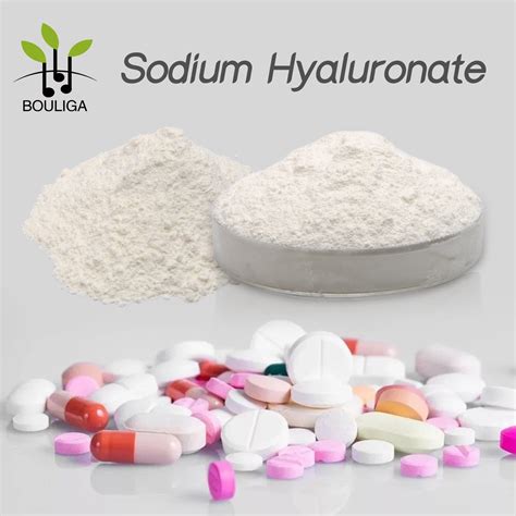 Food Grade Sodium Hyaluronate Hyaluronic Acid Powder Raw Material