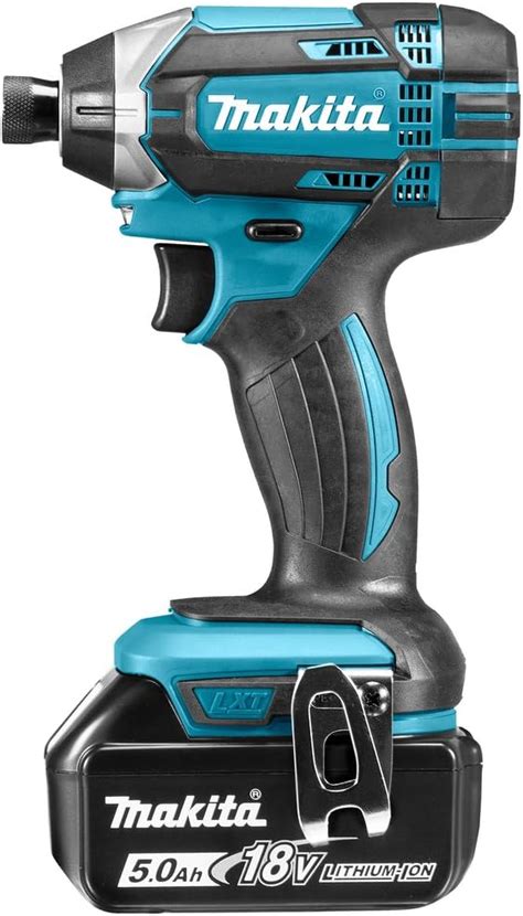 Makita Visseuse à percussion sans fil 18 V 5 Ah avec 2 batteries et