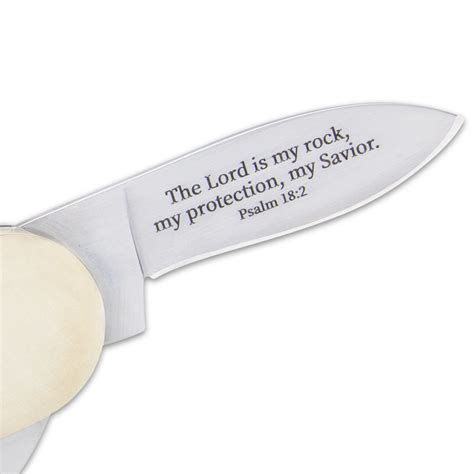 Salvation Elephant Toe Pocket Knife Stainless Steel