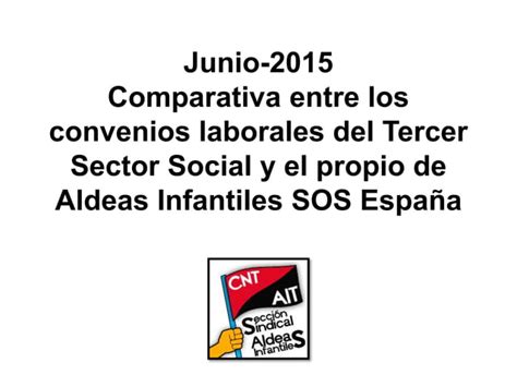 Comparativa Convenios Laborales Sector Intervenci N Social Ppt