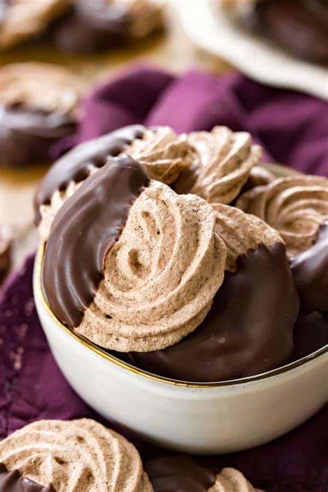 Double Chocolate Meringues Sugar Spun Run