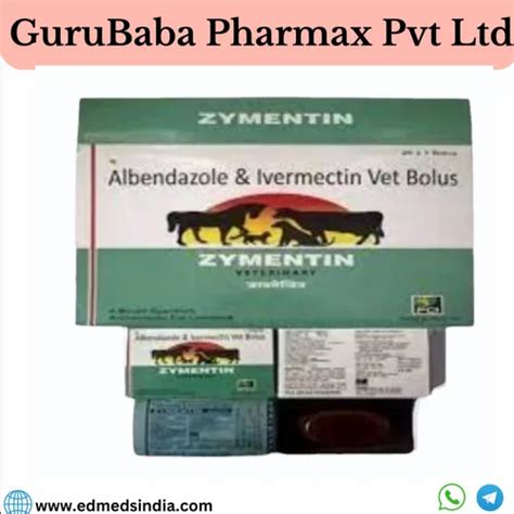 Tablet Albendazole Ivermectin Vet Bolus Zymentin Prescription