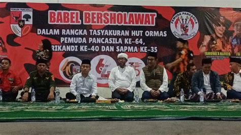 MPW Pemuda Pancasila Babel Dalam Acara Sumpah Pemuda Sekaligus