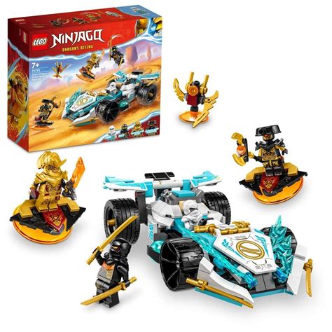 Lego Ninjago Zanes Drachenpower Spinjitzu Rennwagen Ab