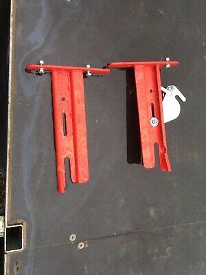 Countax Ride On Lawnmower Sweeper Lifting Arm Brackets To Collector