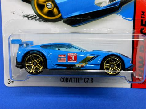 Hot Wheels Hw Race Corvette C R Azul En Mercado Libre