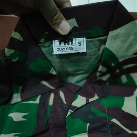 Jual Stelan Baju Dan Celana Pdl Jatah Tni Tni Ad Sritex Pt Gajah