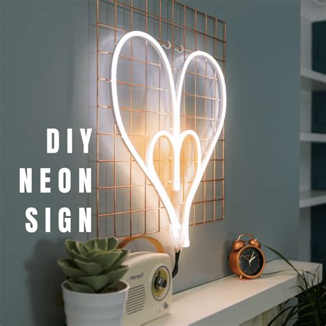 How To: DIY Neon Sign 💛