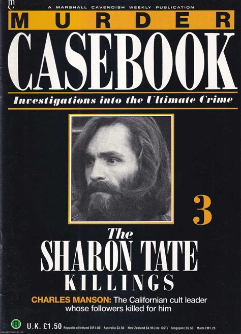 The Sharon Tate Killings. Charles Manson : The Californian cult leader