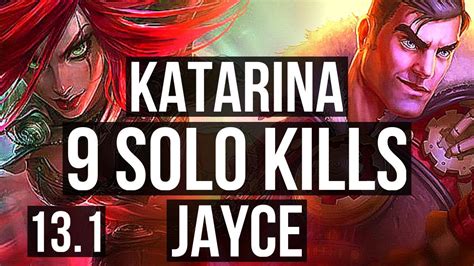 Kata Vs Jayce Mid Solo Kills Legendary M Mastery