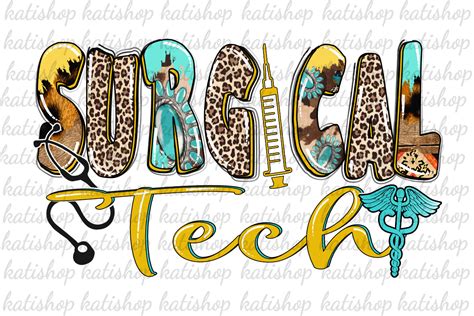 Surgical Tech Western Png Sublimation Graphic By Katisuisai Creative