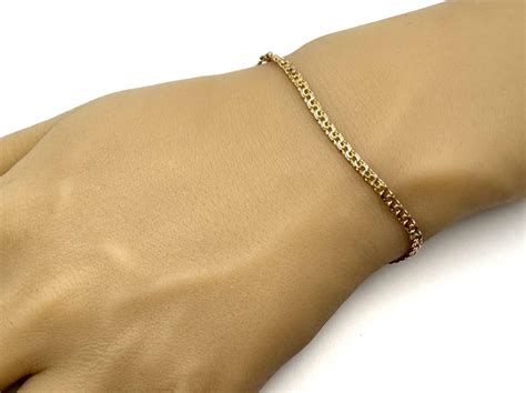 Secondhand Ct Yellow Gold Double Curb Bracelet At Segal S Jewellers