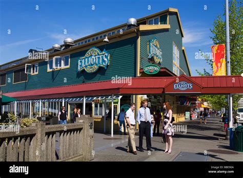 Elliotts Bay Oyster House Restaurant Seattle Washington State Usa