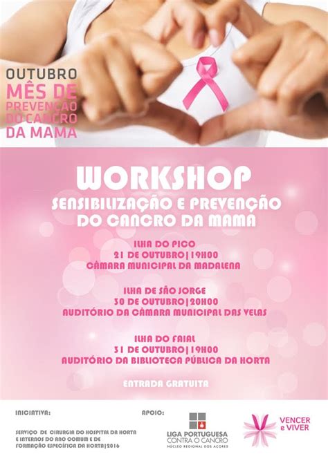 WORKSHOP DE SENSIBILIZAÇÃO E PREVENÇÃO DO CANCRO DA MAMA MUNICIPIO DE