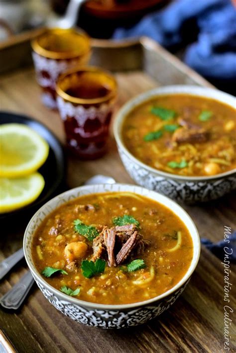 Soupe Harira Marocaine Harira Fassia Le Blog Cuisine De Samar