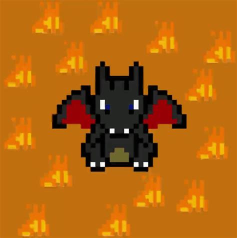 Made This At School Charizard Burning Stuff Sorry If Its Not Good