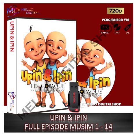 Jual Film Kartun Series Upin And Ipin Full Episode Shopee Indonesia