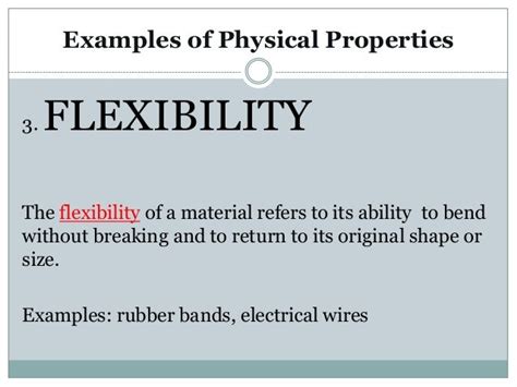 Physical Properties Of Matter