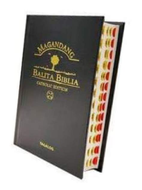 Magandang Balita Biblia Compact Hardbound With Thumb Index Catholic