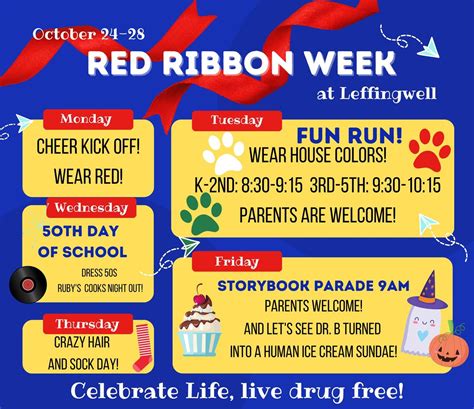 What Is Red Ribbon Week 2025 Valli Isabelle